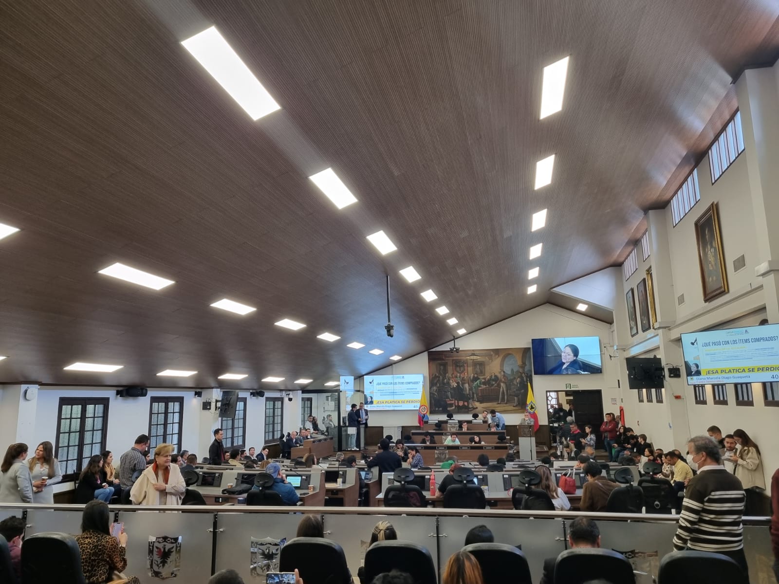 Instalaciones del Concejo de Bogotá