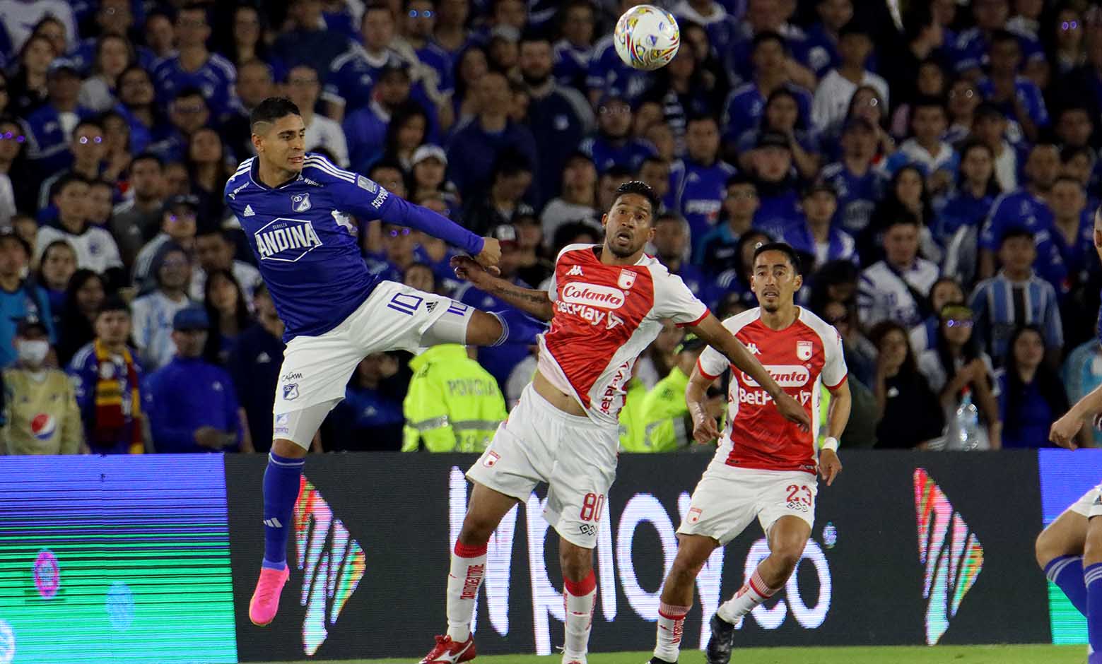 Millonarios vs Santa Fe Liga Betplay 2023