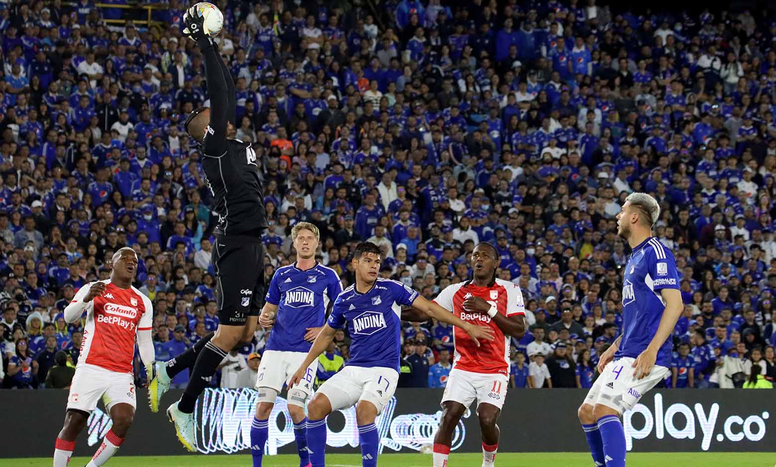 Millonarios vs Santa Fe Liga Betplay 2023