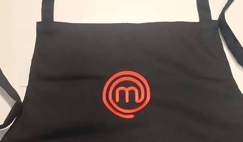 Delantal negro de MasterChef