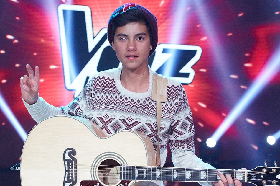 Nico Hernández en La Voz Kids