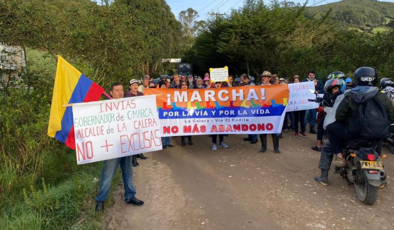 Protestas en la Calera