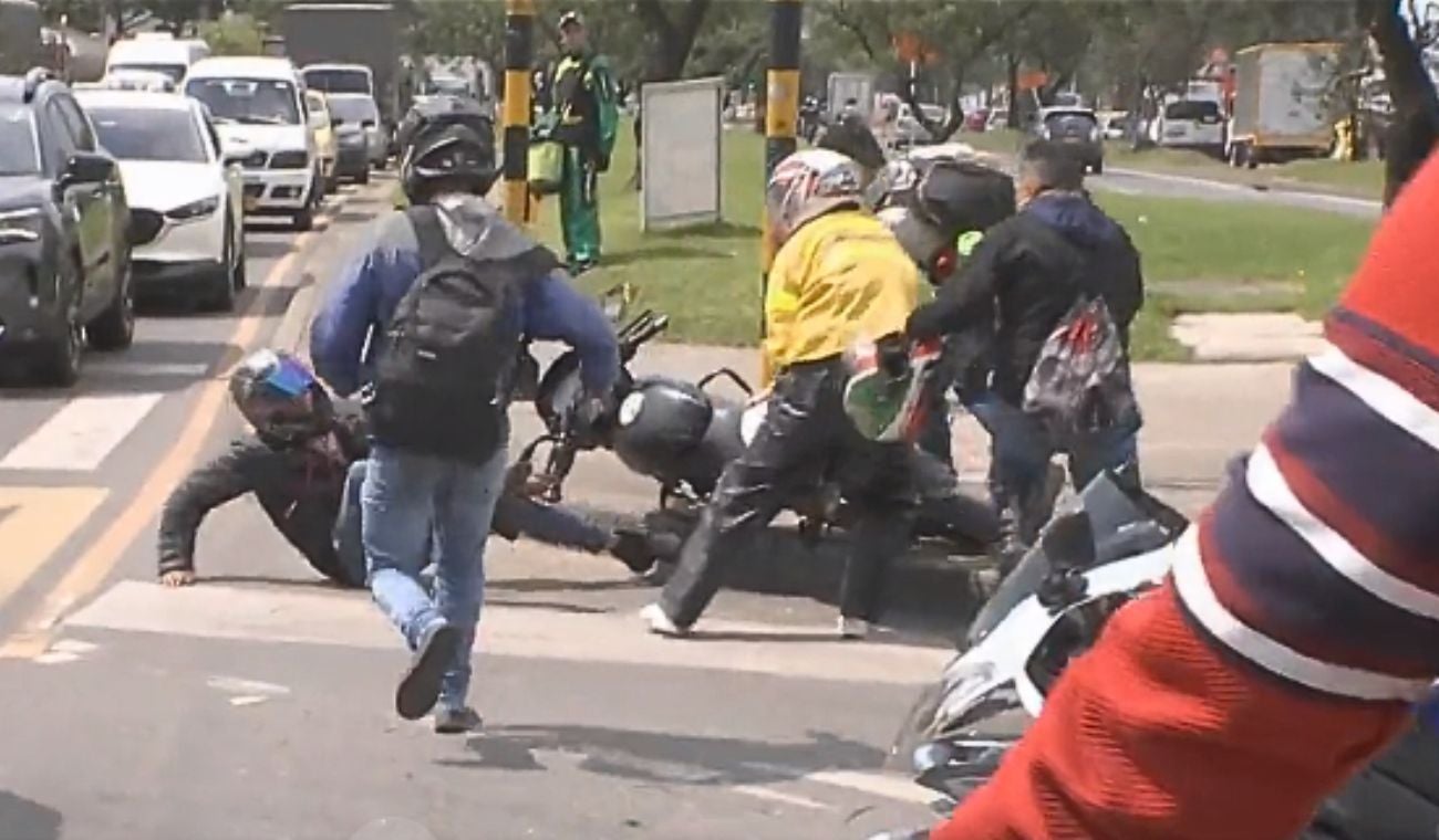 Robo de motos en Bogotá