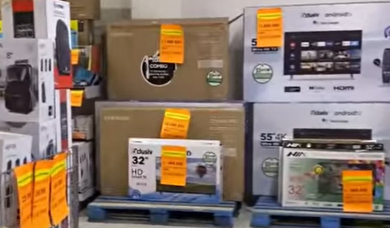 Gangazo de televisores