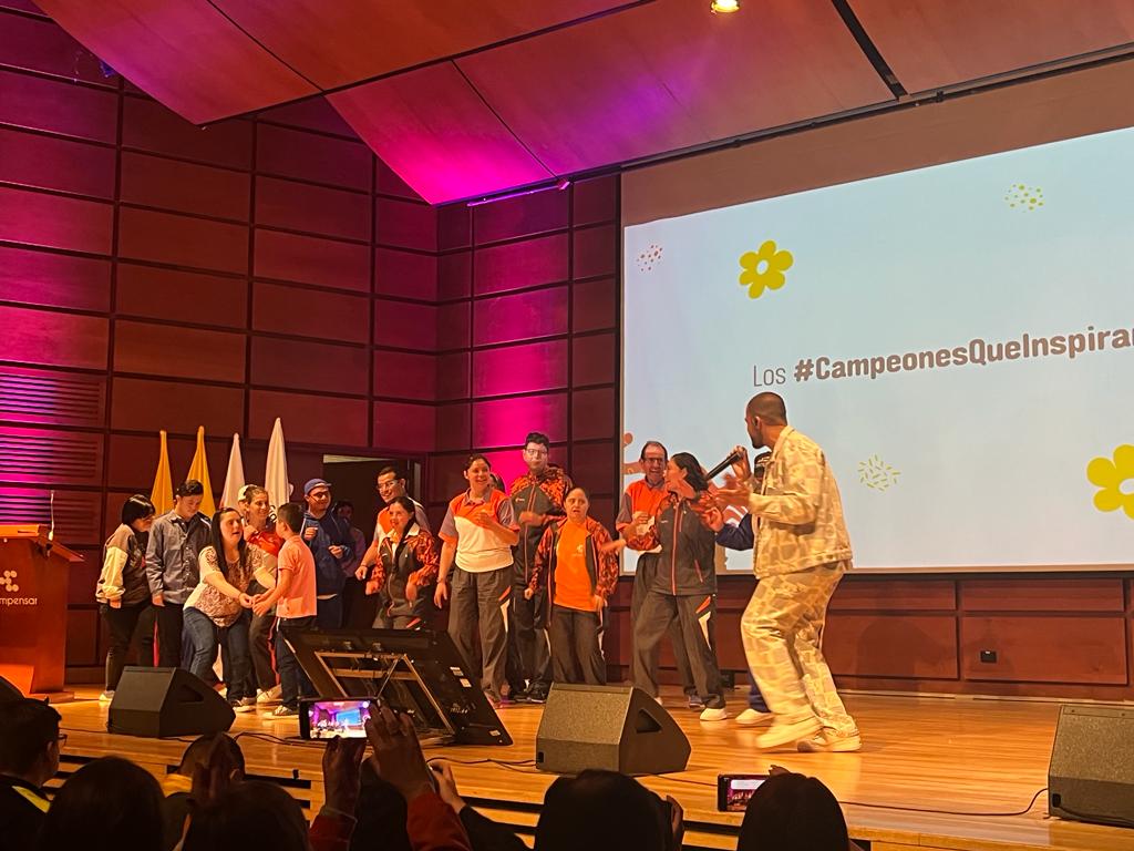 Presentación de las “XXIV Olimpiada Especial Fides – Compensar, Iberoamérica en Colombia”.