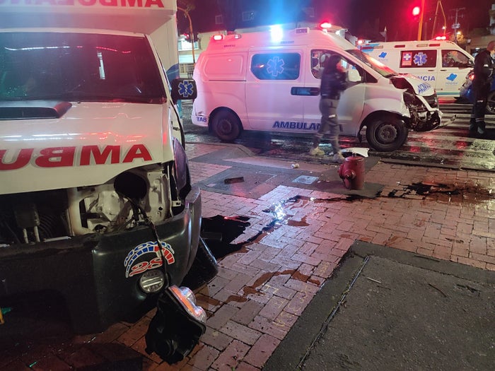 ACCIDENTE DE AMBULANCIAS