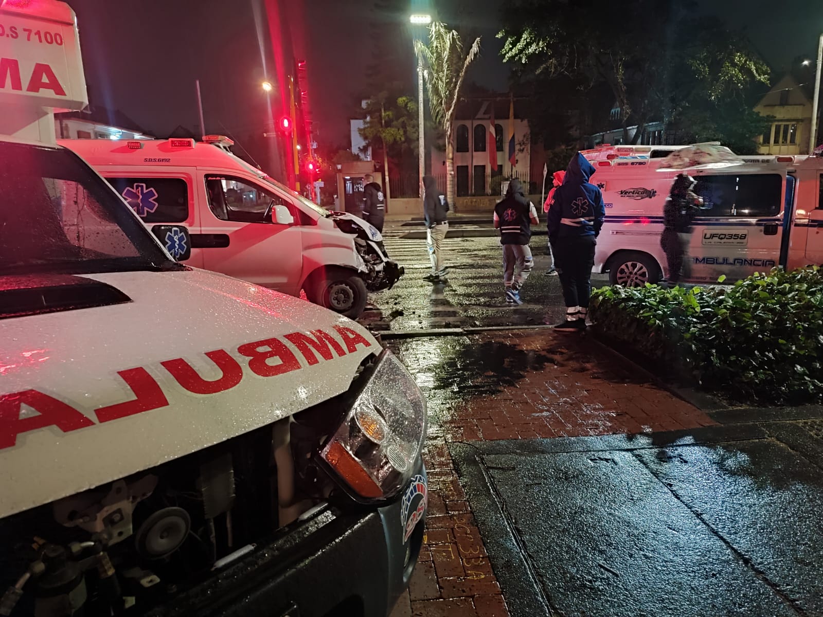 ACCIDENTE DE AMBULANCIAS