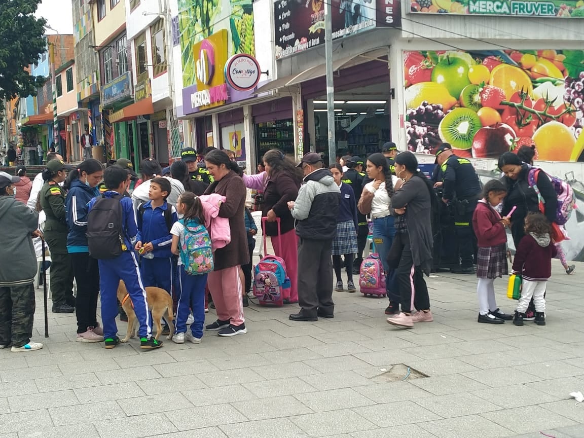 La recreación y entrega de regalos fue el mensaje para los niños de esta parte de Ciudad Bolívar