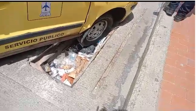 Daños en vehículos.