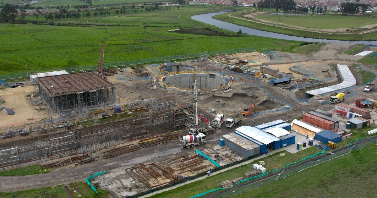 Megaobra para descontaminar el Río Bogotá