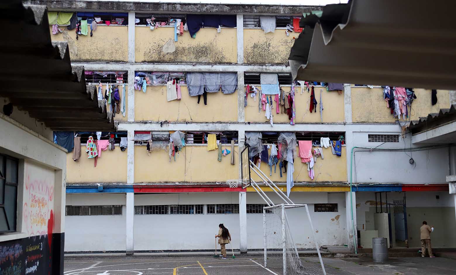 Internas de la cárcel El Buen Pastor de Bogotá