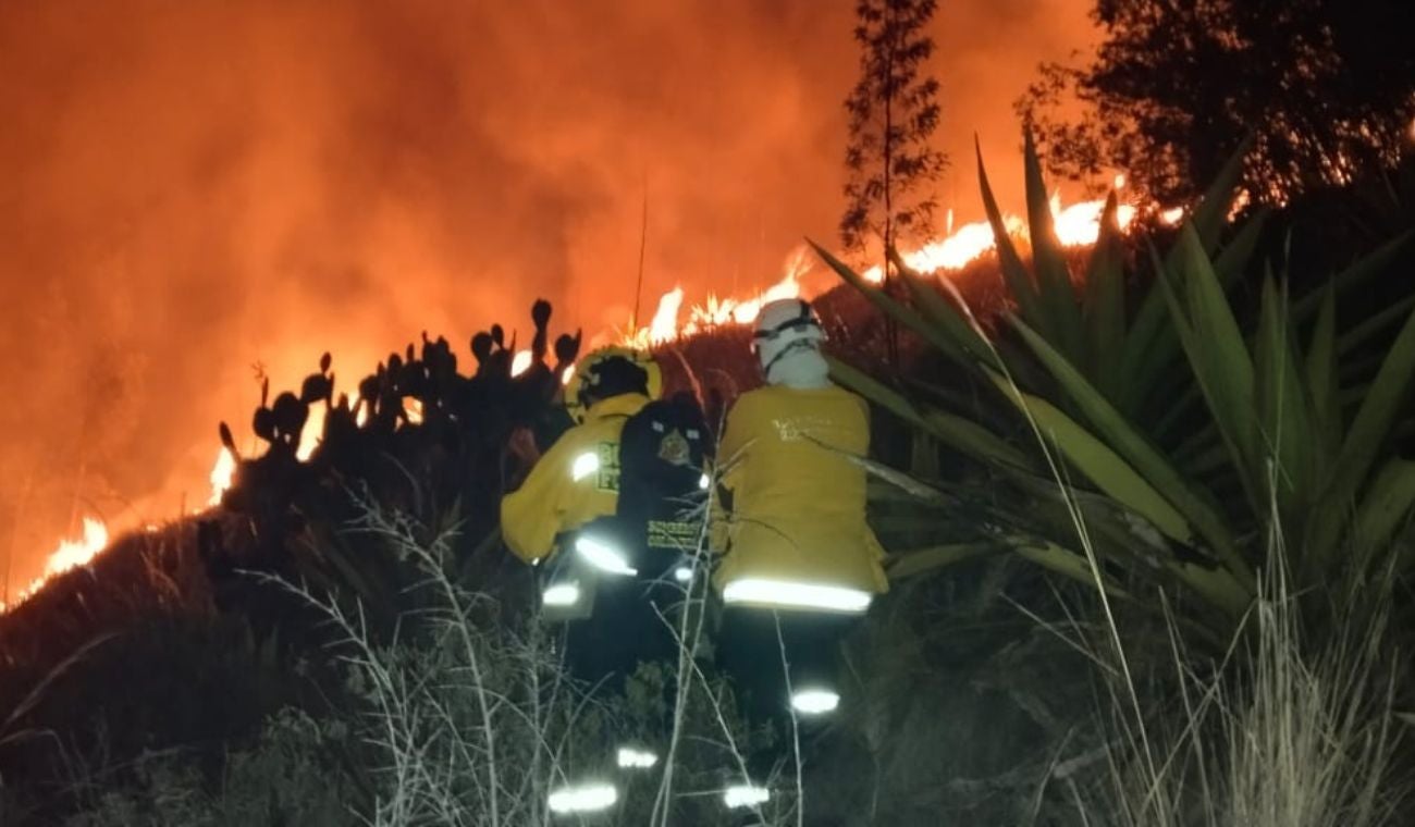 Incendios forestales en Cundinamarca