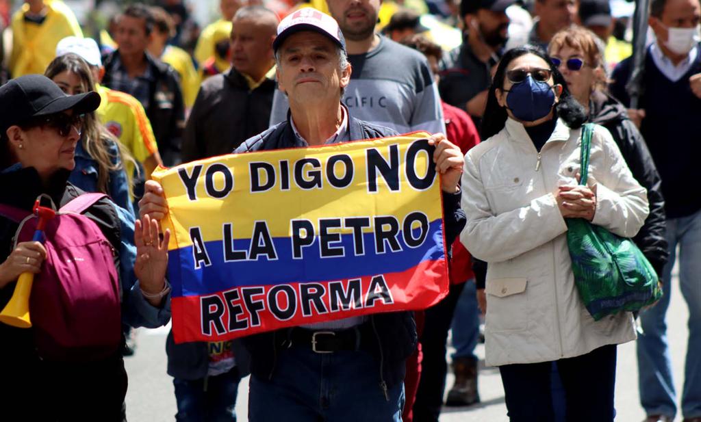 Marchas en Bogotá 20 de junio