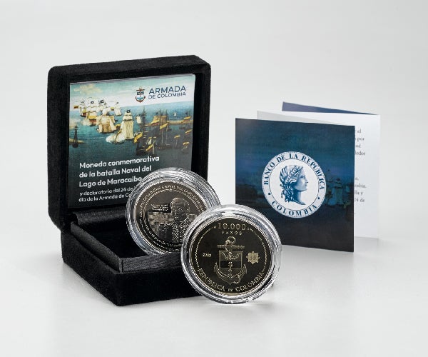 Banco de la República y la Armada lanzaron la moneda conmemorativa