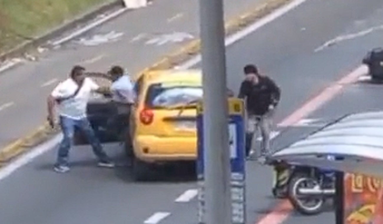 Robo a taxista al norte de Bogotá