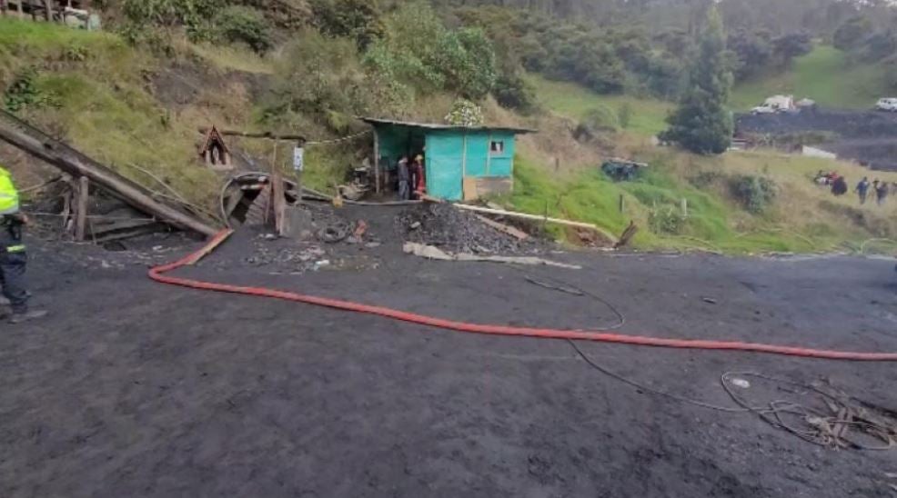 Trabajadores atrapados en Mina de Zipaquirá