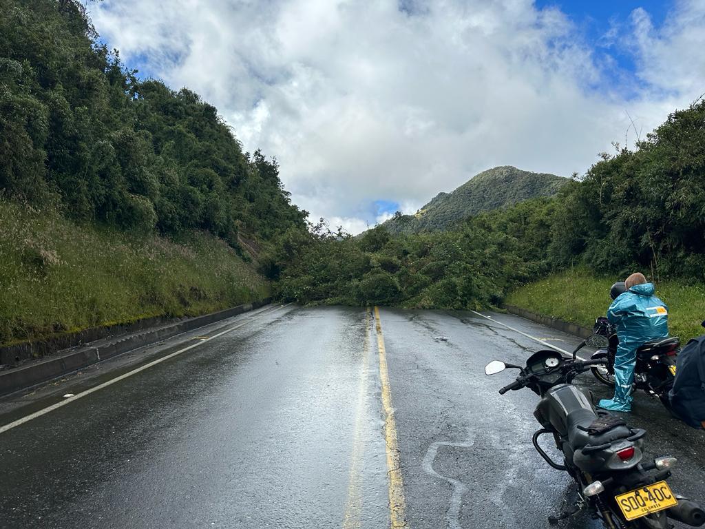 Cayó un deslizamiento de tierra