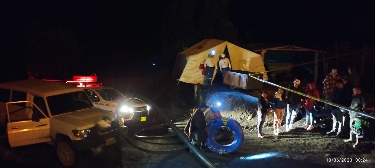 Mineros en Zipaquirá