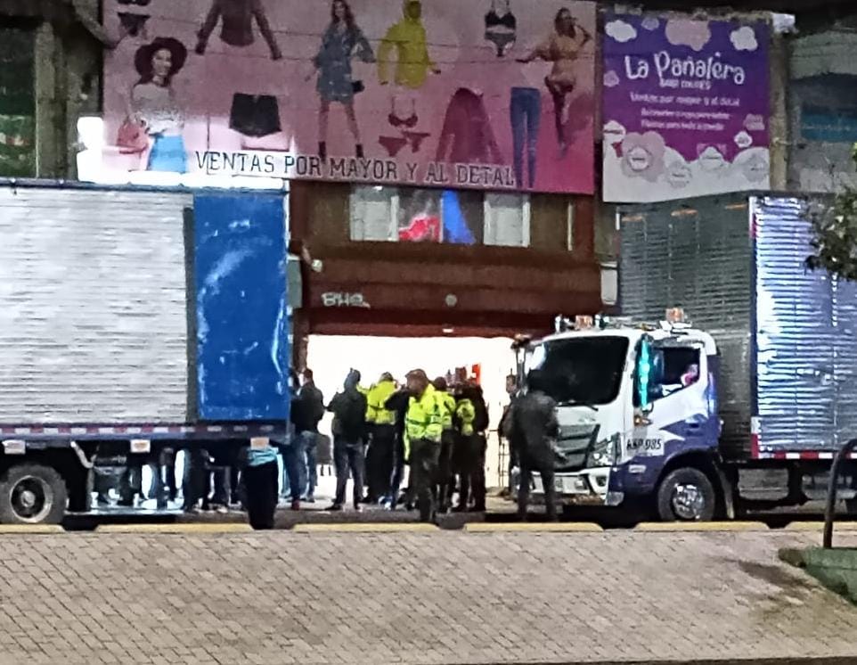 Operativos en San Victorino