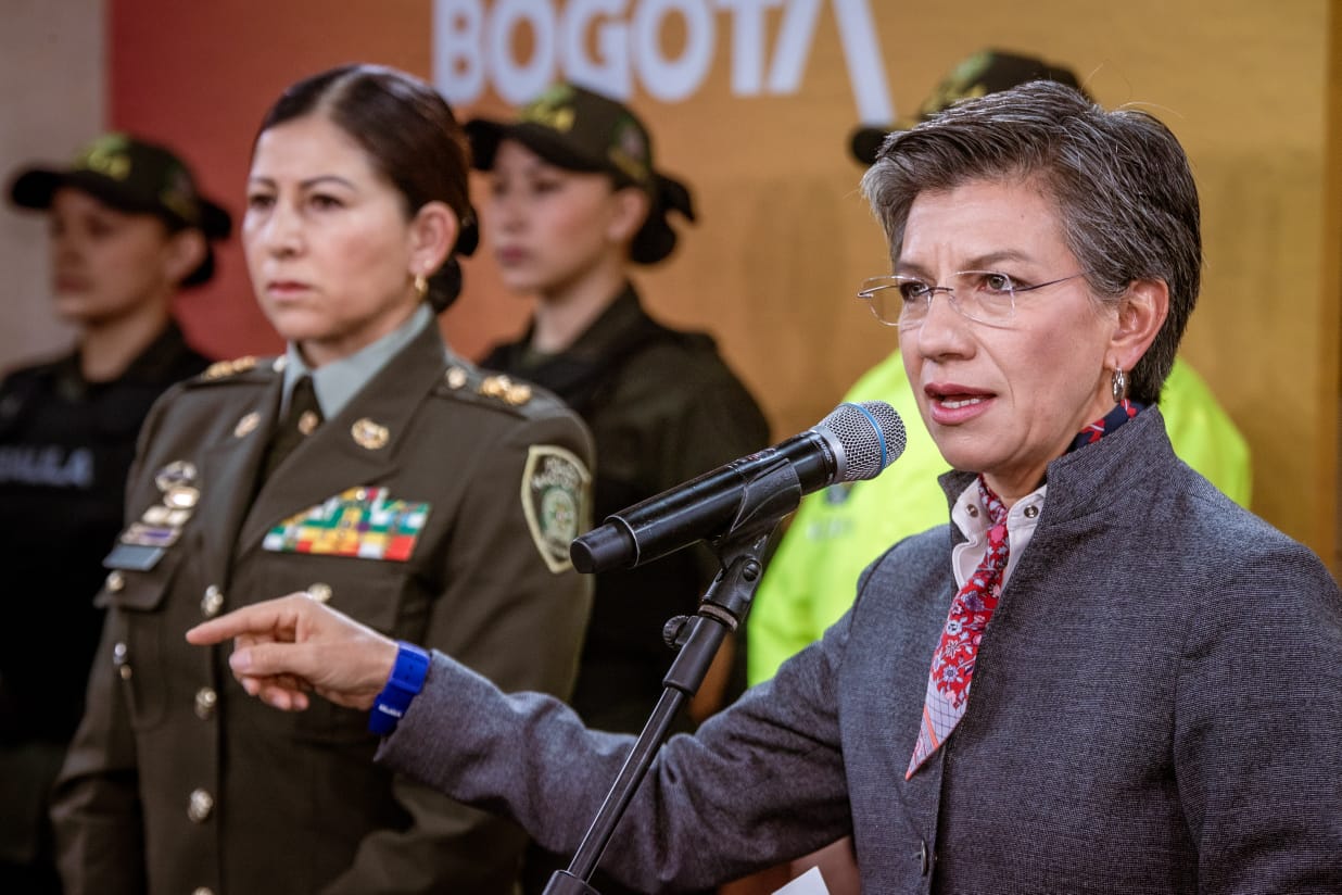Claudia López y las propuesta de seguridad a Gustavo Petro