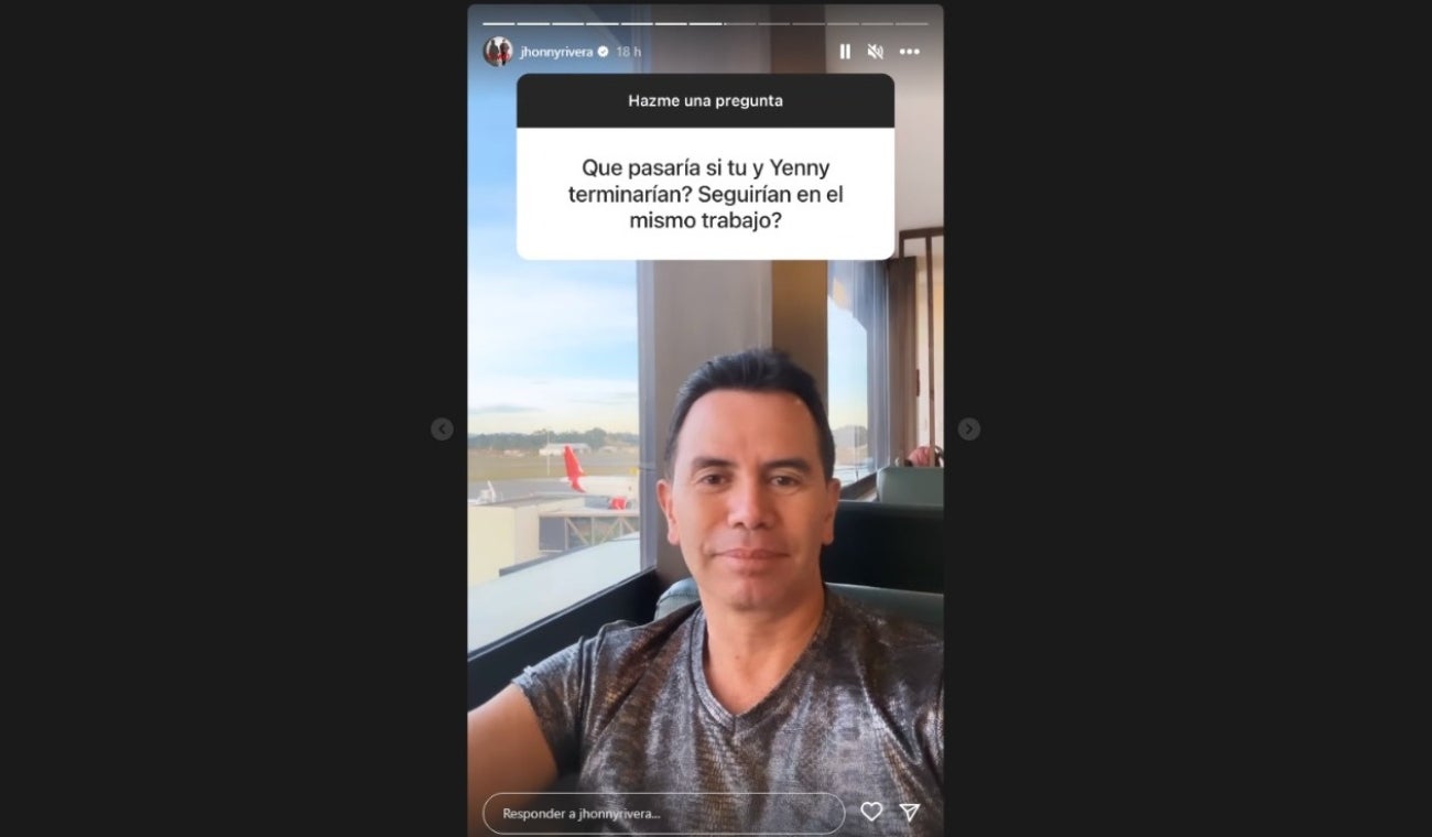 Historia de Jhonny Rivera y su novia