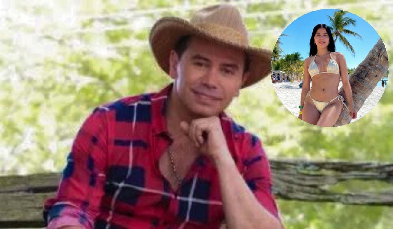 Jhonny Rivera tiene una novia 30 años menor