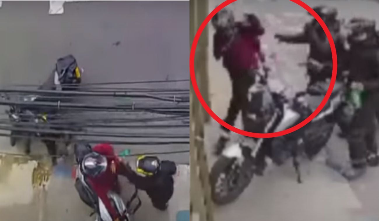 Ladrones le disparan en la cara a motociclista por robarlo en barrio Galán