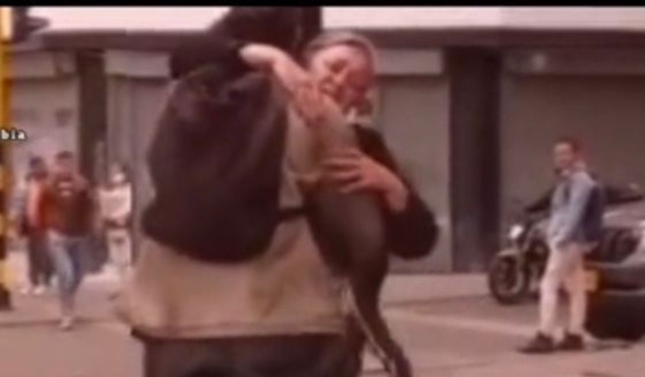 Madre se reencuentra con su hijo habitante calle en Bogotá