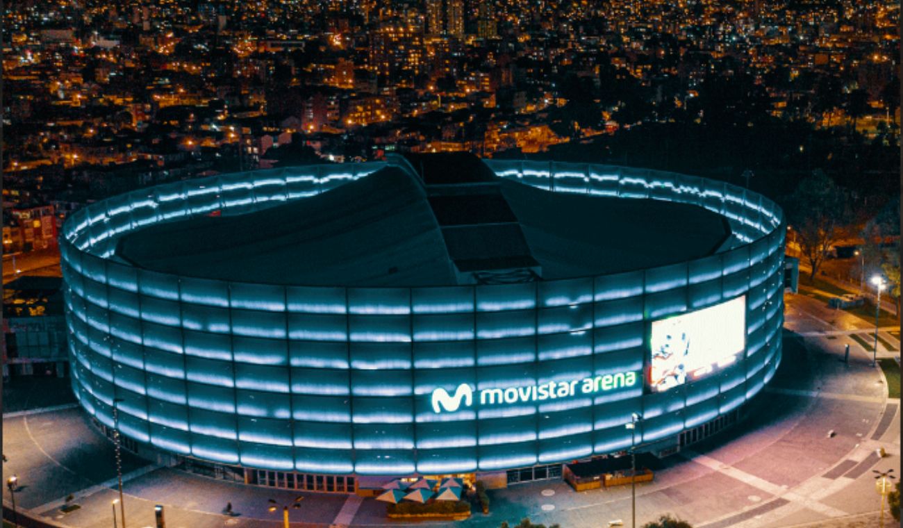 El Movistar Arena tiene una capacidad de 14.000 personas