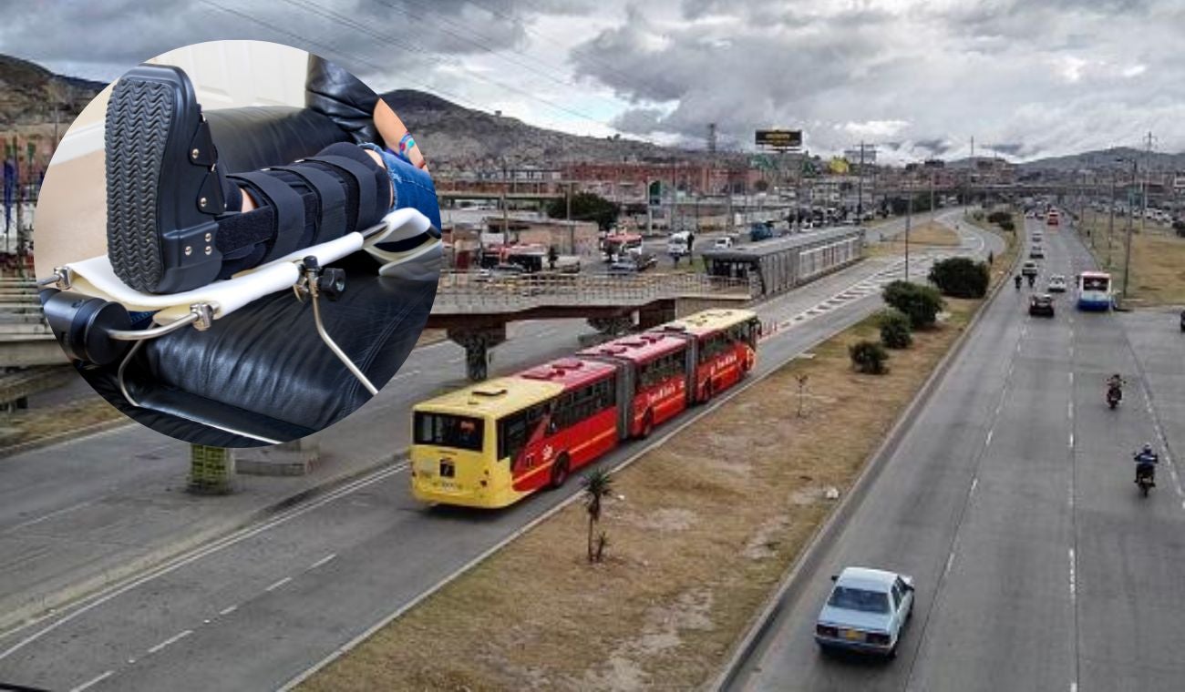 Mujer denuncia que fue lanzada de la estación de Transmilenio terreros