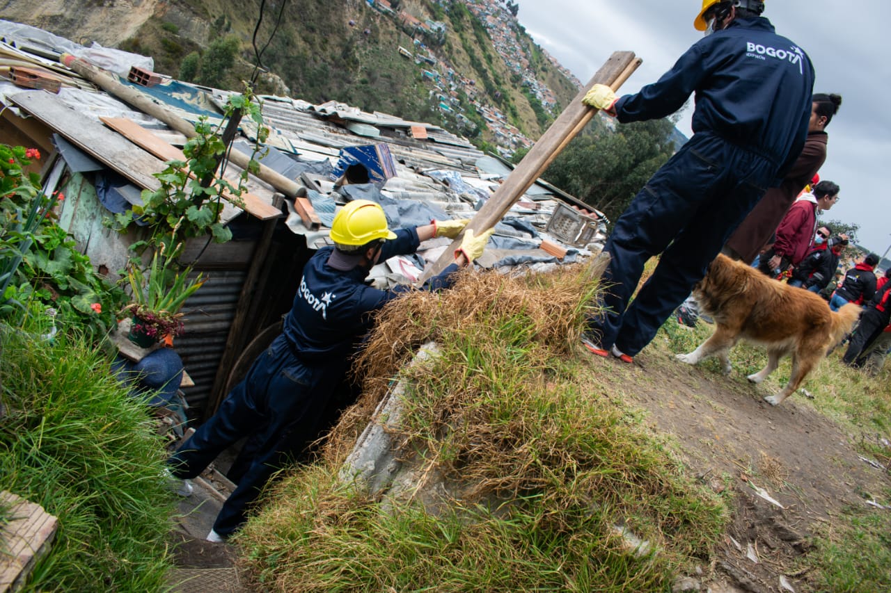 Sector de Paraíso Mirador en Ciudad Bolívar.