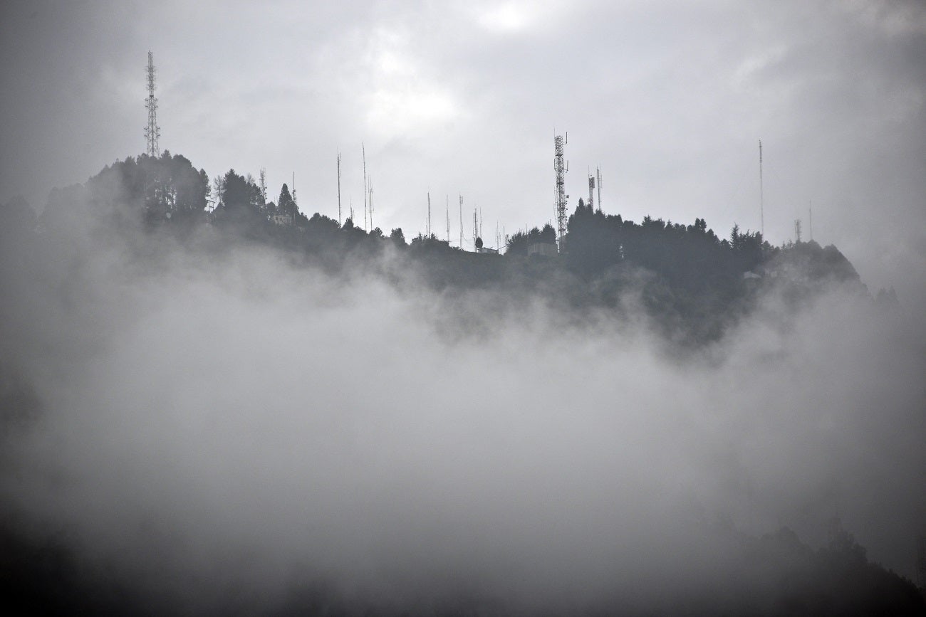 Cerros orientales de Bogotá.