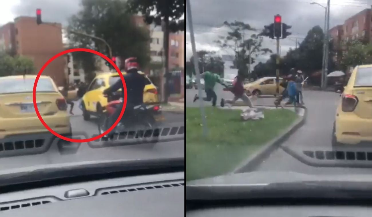 Conductores evitaron el robo de ciclista en barrio Normandía