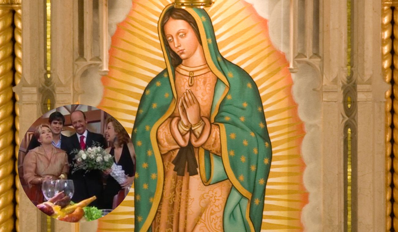 Daniel Arenas mostró el papel donde se le apareció la virgen