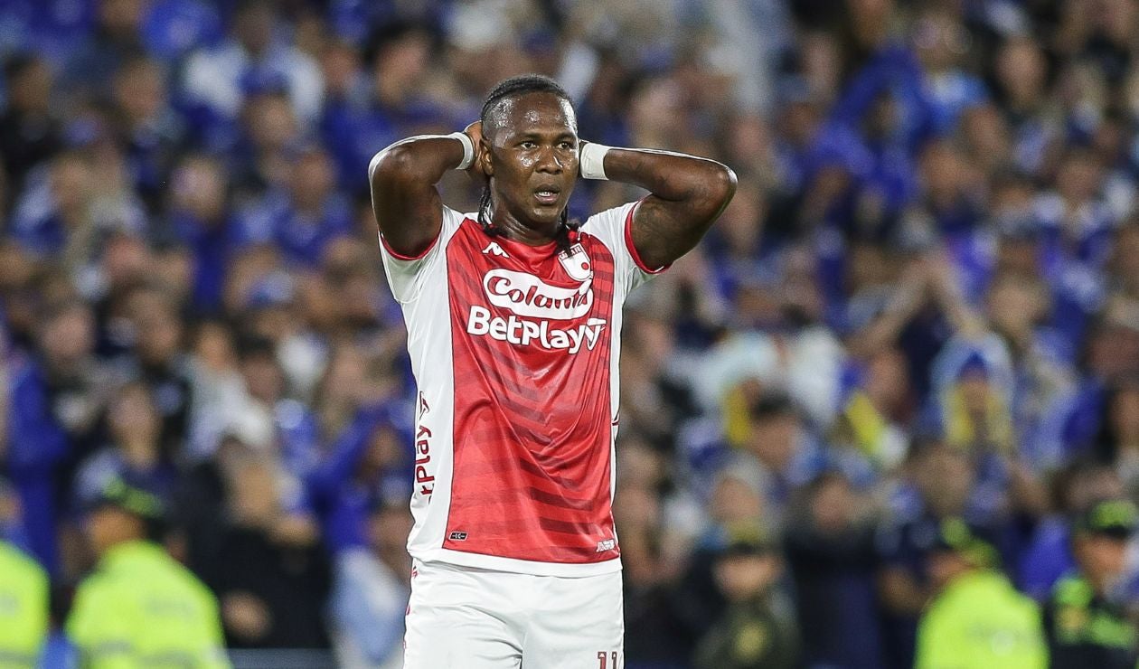Hugo Rodallega, delantero de Santa Fe