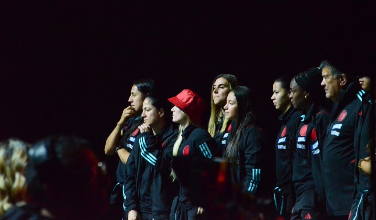 Recibimiento Selección Colombia Femenina