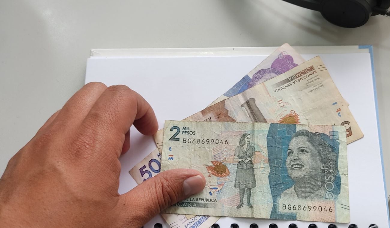 Billetes colombianos