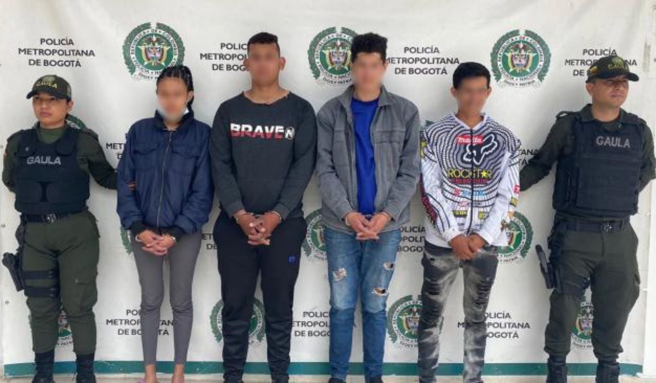 Captura de banda criminal 'los del portal: extorsionaban a bicitaxistas