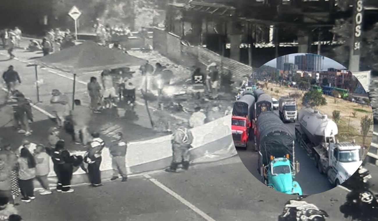 Cierre en la Vía al Llano colapsa movilidad en Usme