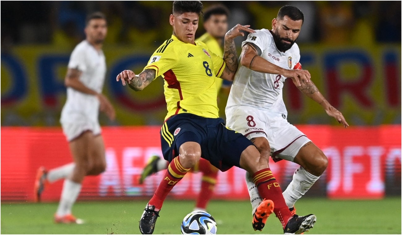 Selección Colombia vs Venezuela