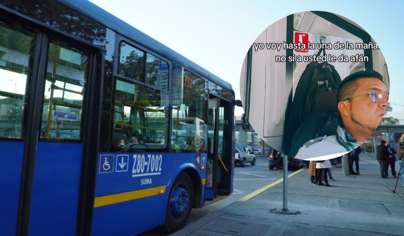 [Video]Conductor del Sitp impidió que usuarias se colaran: las bajó del bus