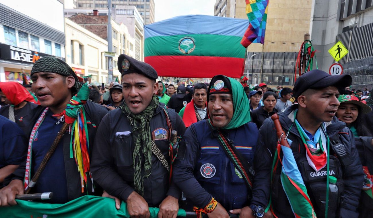 Manifestaciones en Bogotá