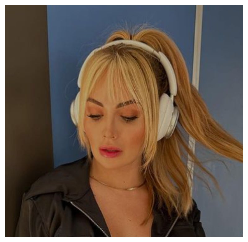 Sara Uribe y el cambio de look