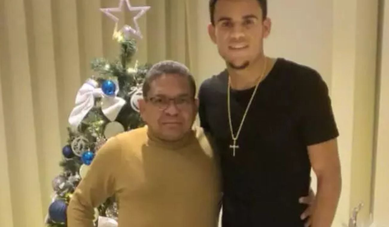 Luis Díaz y su padre
