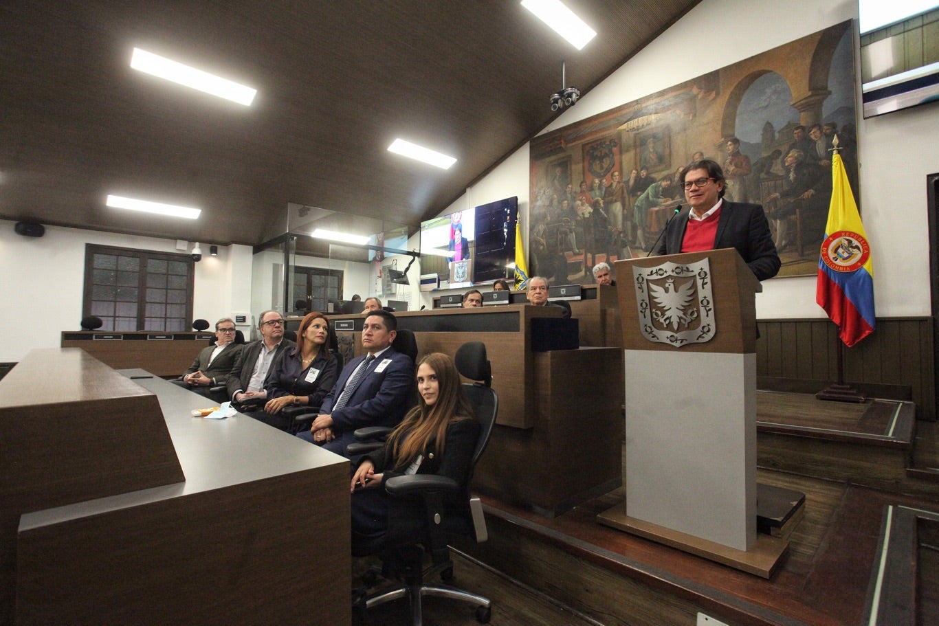 Fernando Molina, Presidente de RCN Radio fue condecorado por el Consejo de Bogotá