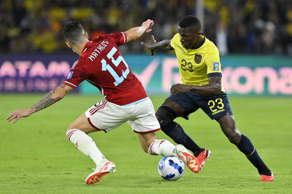 Ecuador vs Colombia : resumen primer tiempo