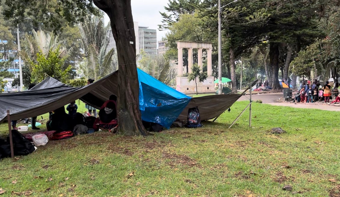 Indígenas Embera en el Parque Nacional