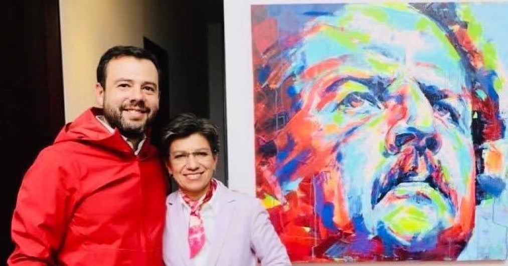 Carlos Fernando Galán y Claudia López