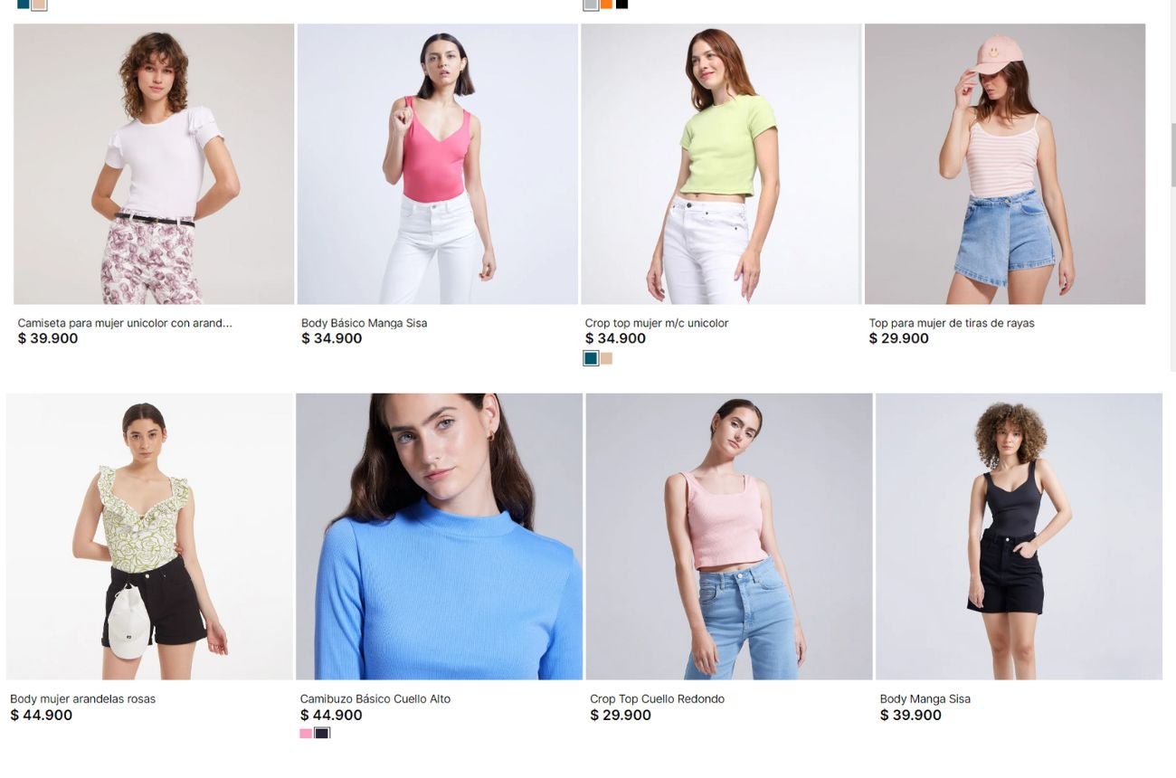 OSTU descuentos en ropa para mujer