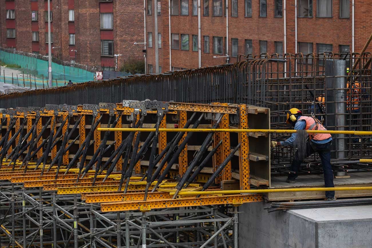 ‘El Pulpo’ Intersección que conectará la primera linea del metro en la avenida Primero de Mayo con la troncal alimentadora de la avenida 68
